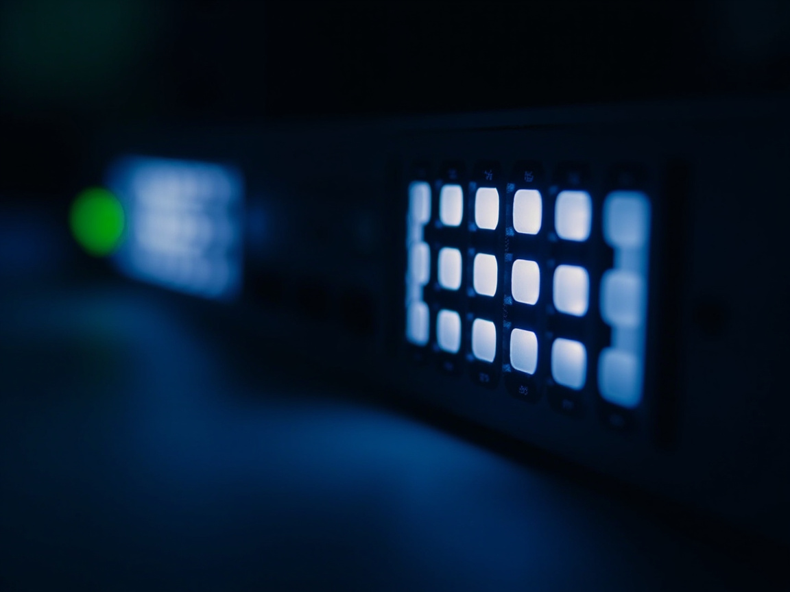 AWS VPC 라우팅에서 사용하는 네트워크 게이트웨이 하드웨어의 측면 근접 사진